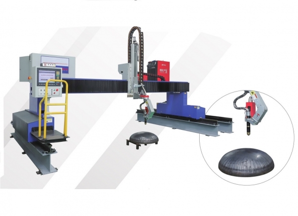 数控封头相贯线等离子切割机